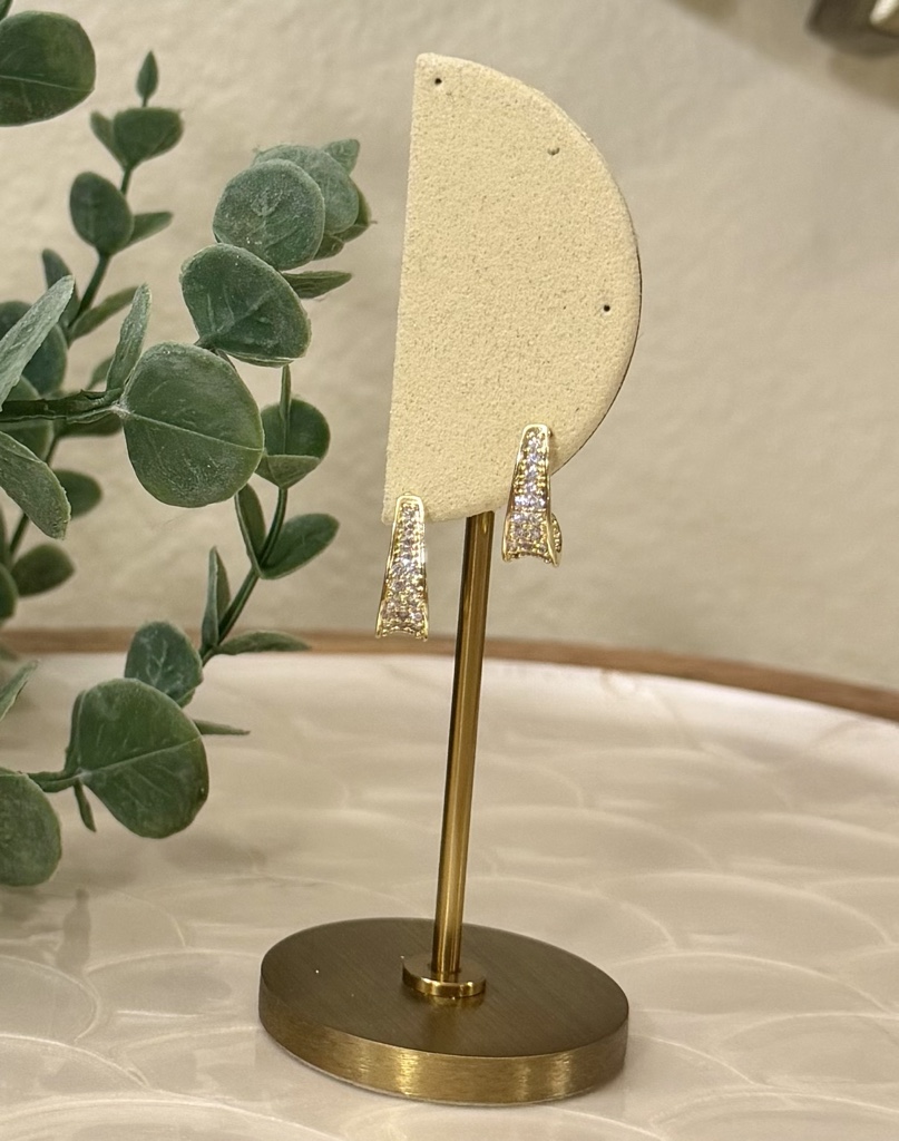 Hoops Crystal Drop