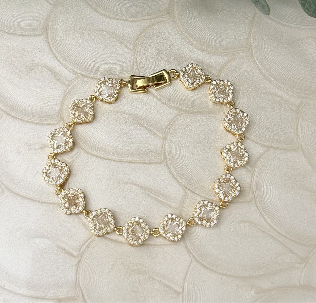 Pulsera Cushion Cristal