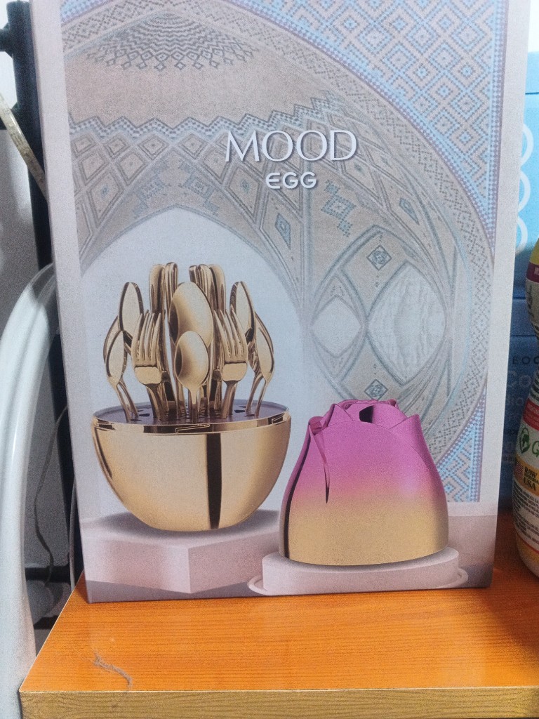 Mood Egg set cubiertos