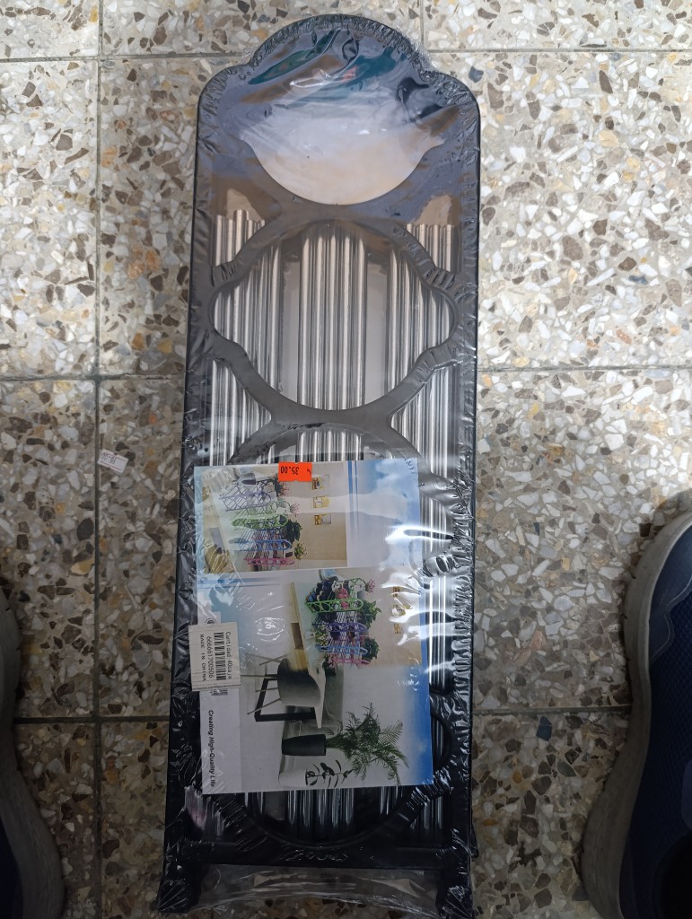 Zapatera Barillas y plástico