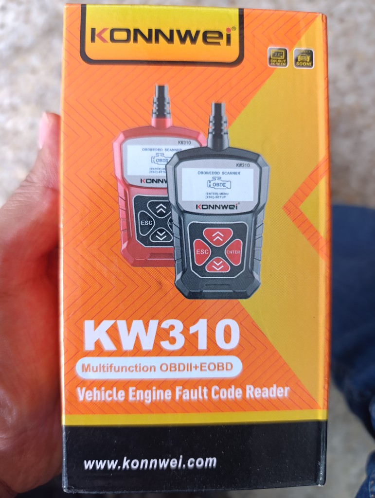 Escaner para carro OBDII KW310