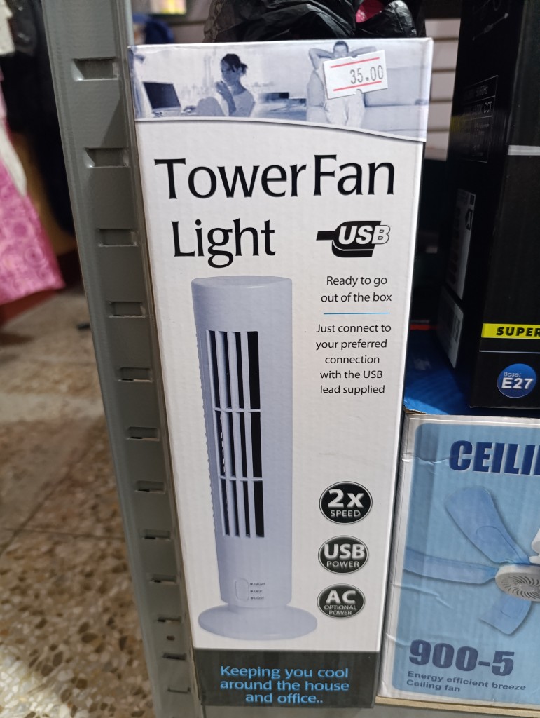 Torre mini Ventilador USB