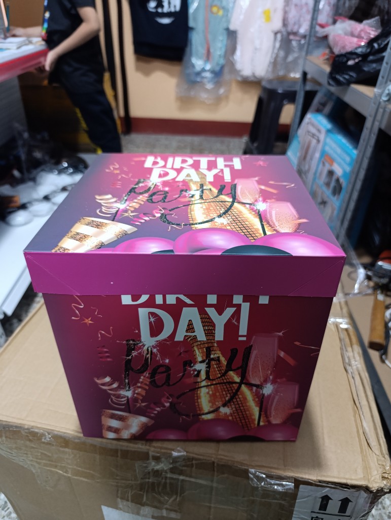 Caja Birthday Party