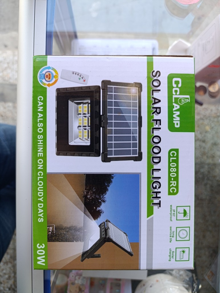 Lámpara solar CL080-RC