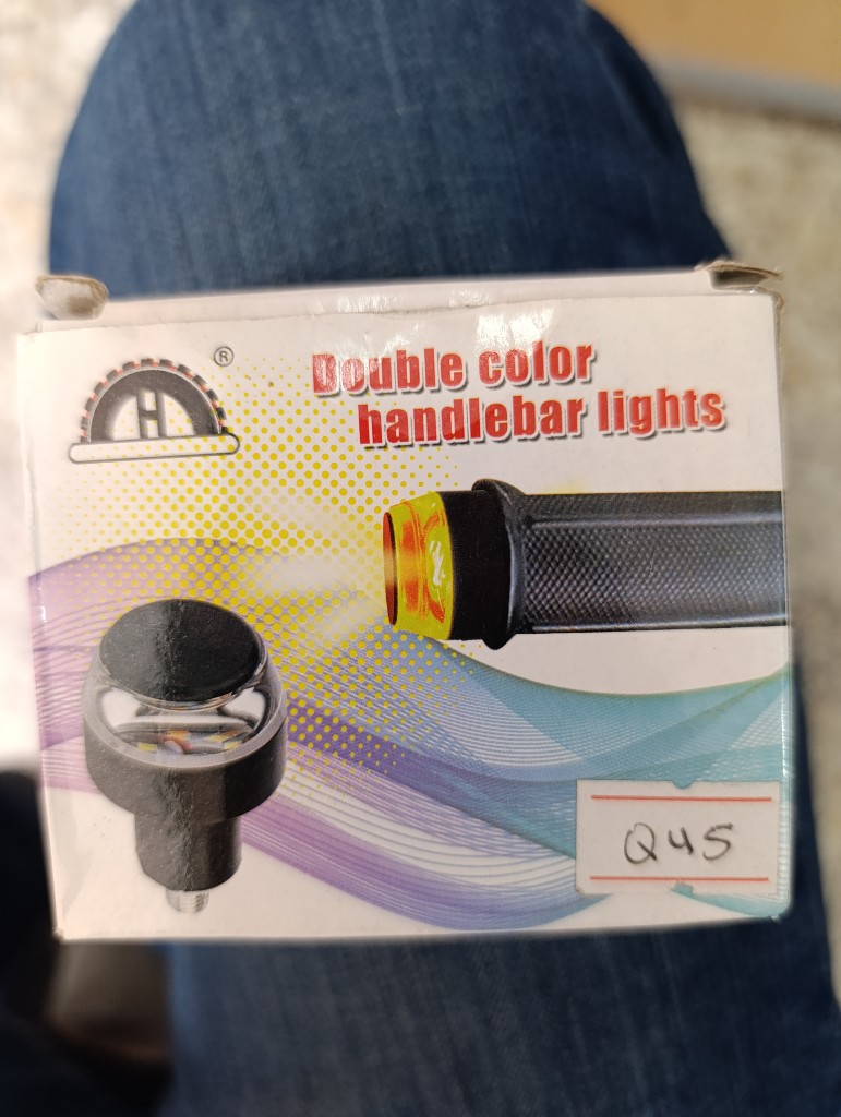 Contrapesos para moto con luz