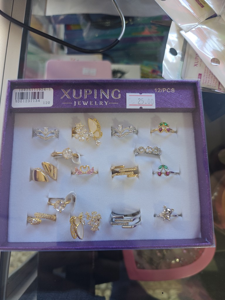 Xuping anillos surtidos