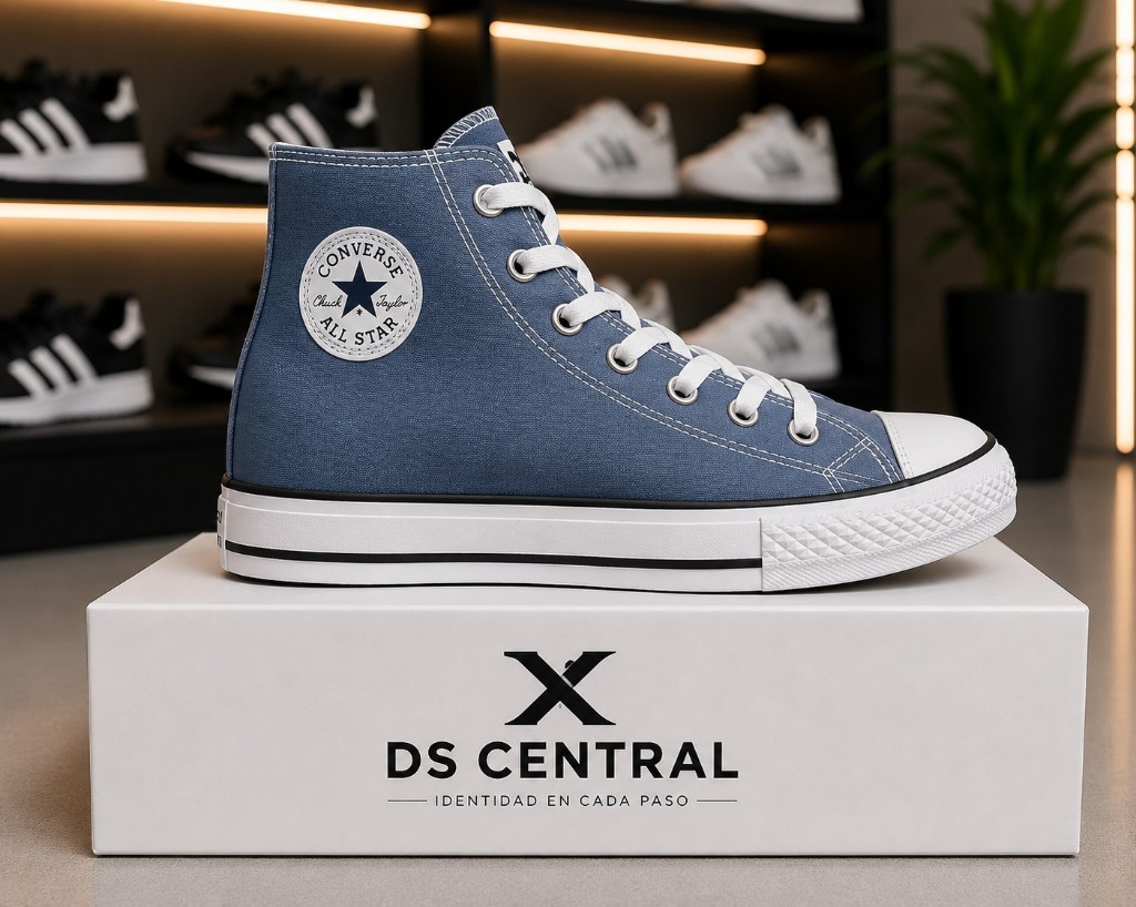 Converse botín acero