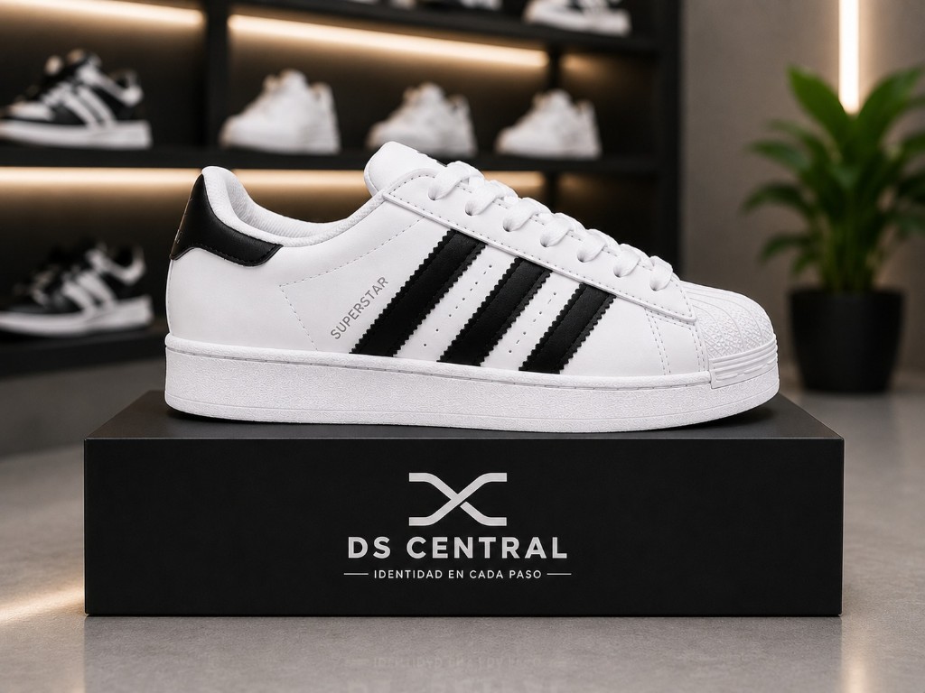 Superstar blanco/negro
