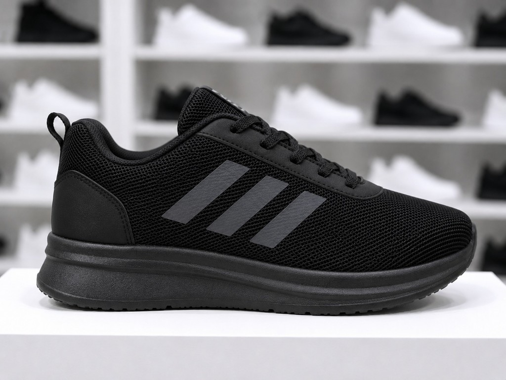 Adidas pixel negro tornasol(grande)