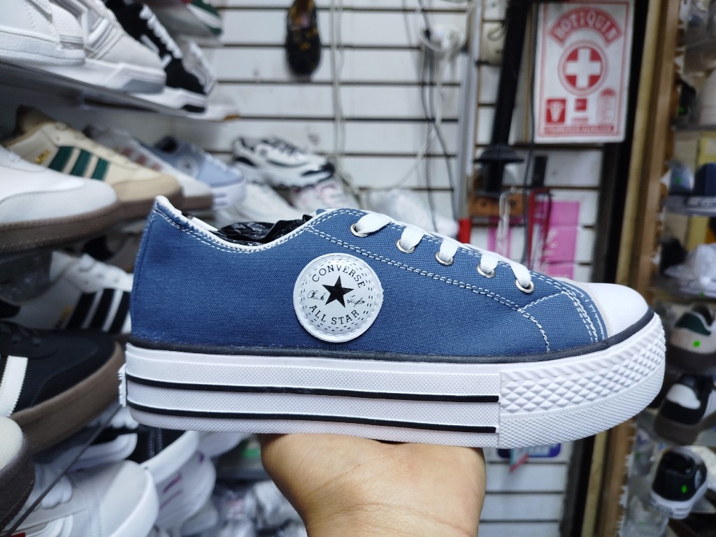 Converse plataforma acero