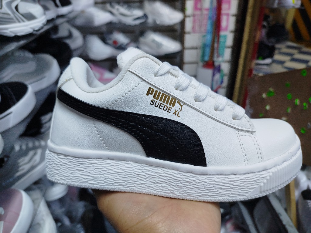 Puma XL blanco/negro(niño)
