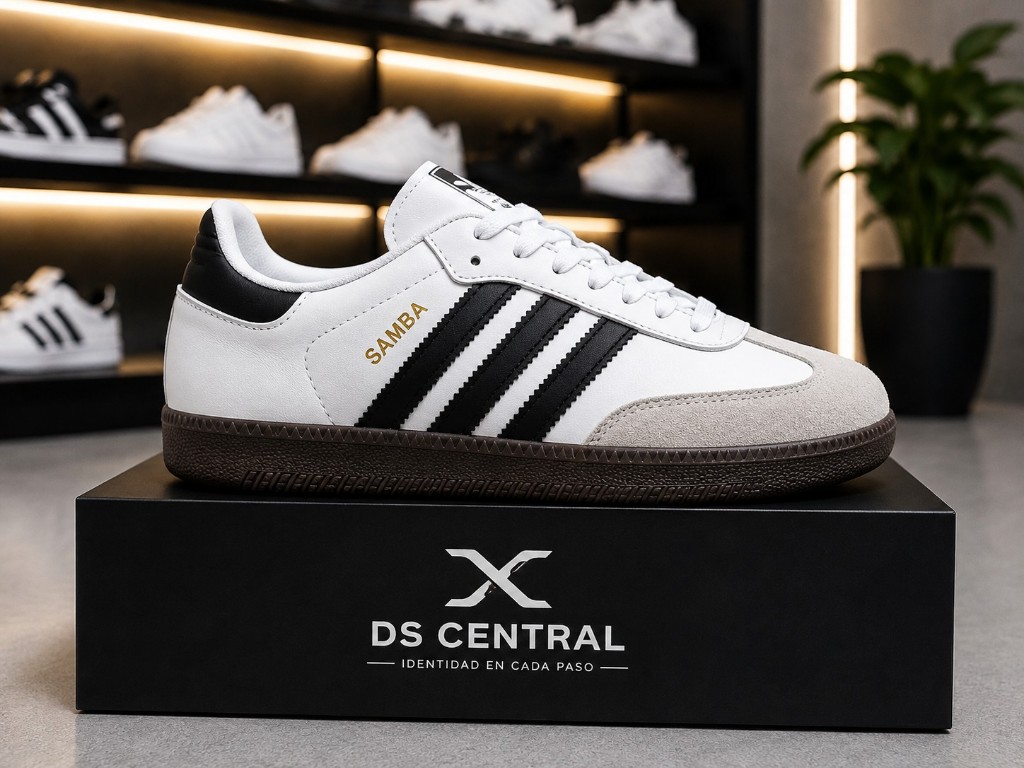 Samba blanco/negro