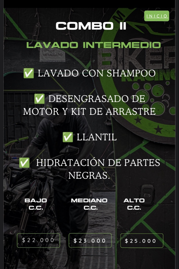 LAVADO INTERMEDIO ALTO CC
