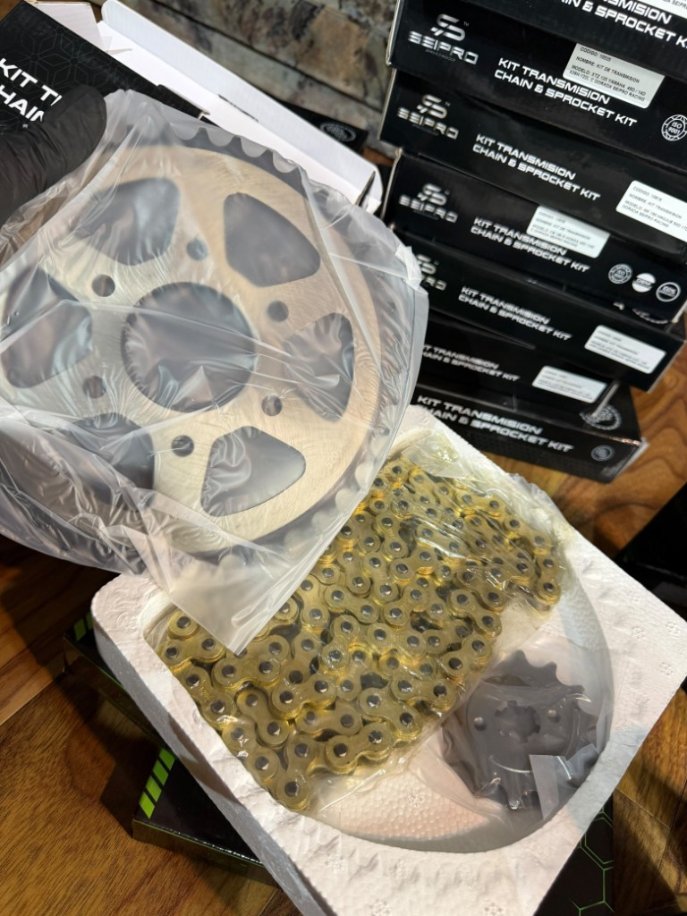 KIT TRANSMISION NS 200 / RS 200 14D/40D C DORADA SEIPRO RACING
