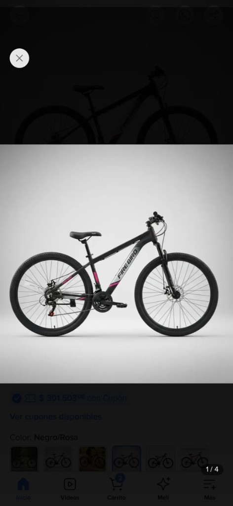 Fire Bird Turbo rodado 29