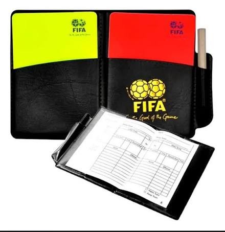 TARJETAS DE ARBITRO (FIFA (500))