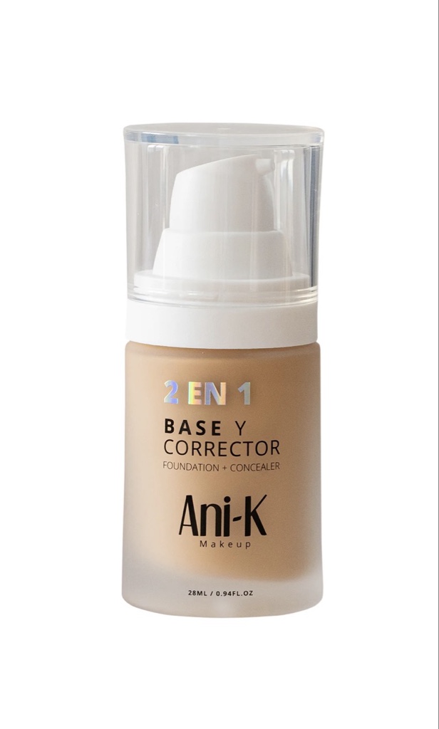 2 en 1 base y corrector TONO 04 SELENA ANIK