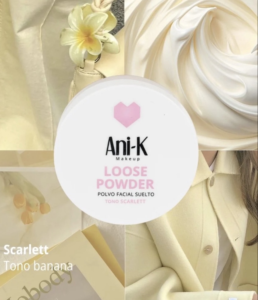 Polvos sueltos TONO 02 SCARLETT ANIK