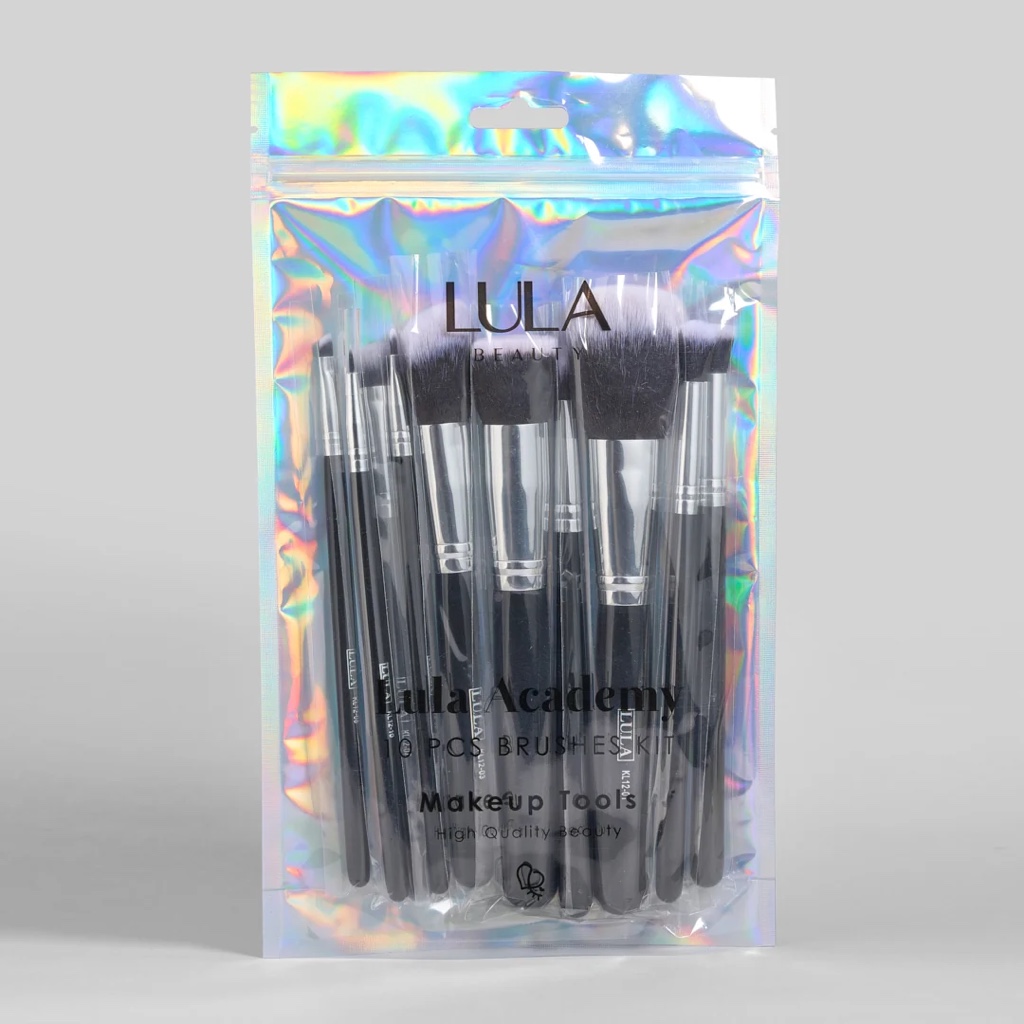 kit brochas x10 lula academy