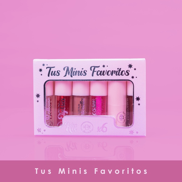 mini favoritos kit x6 bloomshell