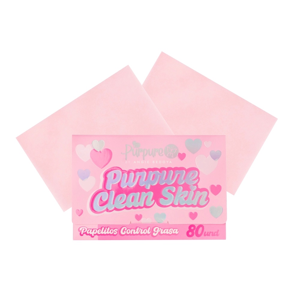 Papelitos control grasa purpure