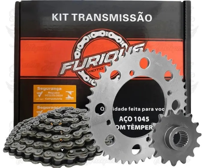 Relação furious cg 150