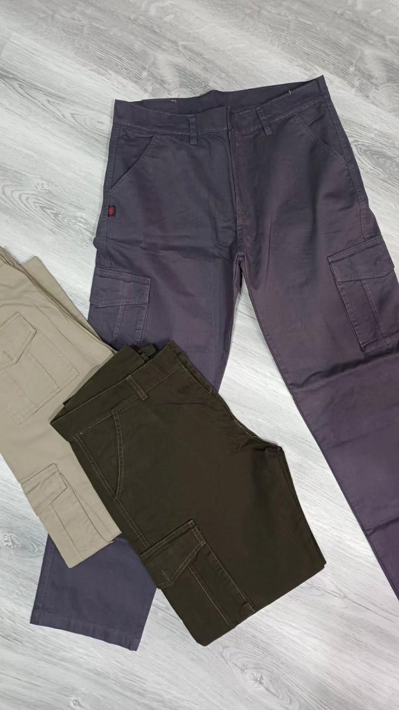 PANTALON CARGO GABARDINA