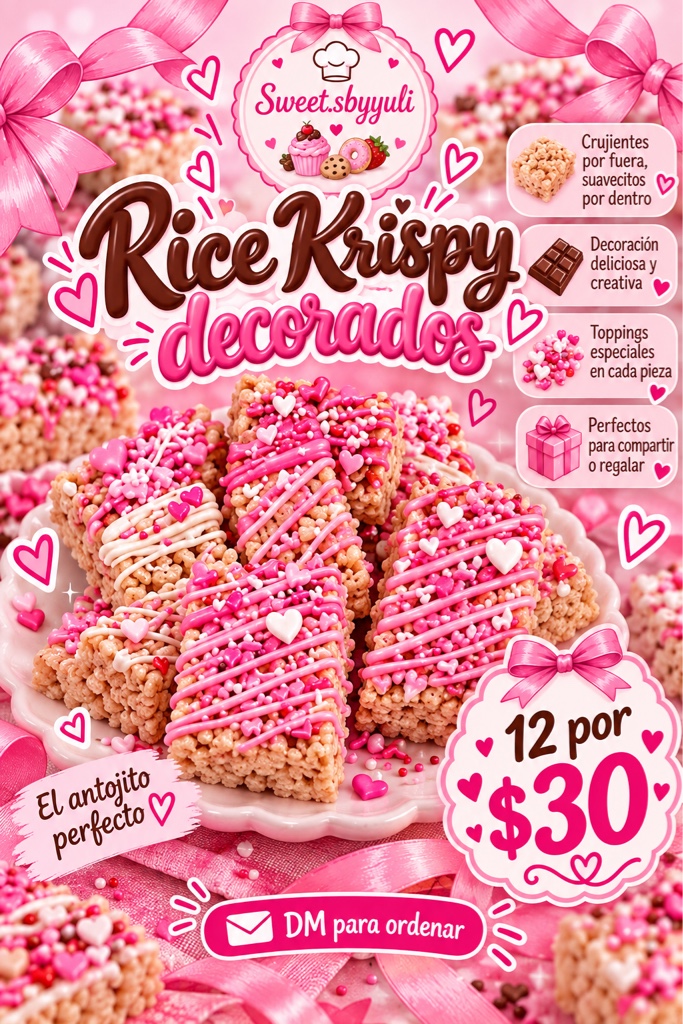 Rice Krispy Decorados