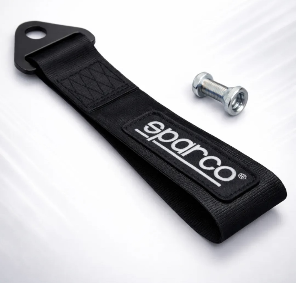 Cinta Gancho Sparco Negro