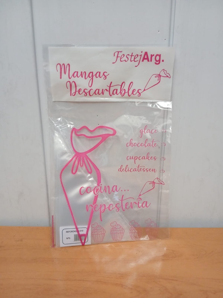 Mangas N-0 x Paquete 10uds