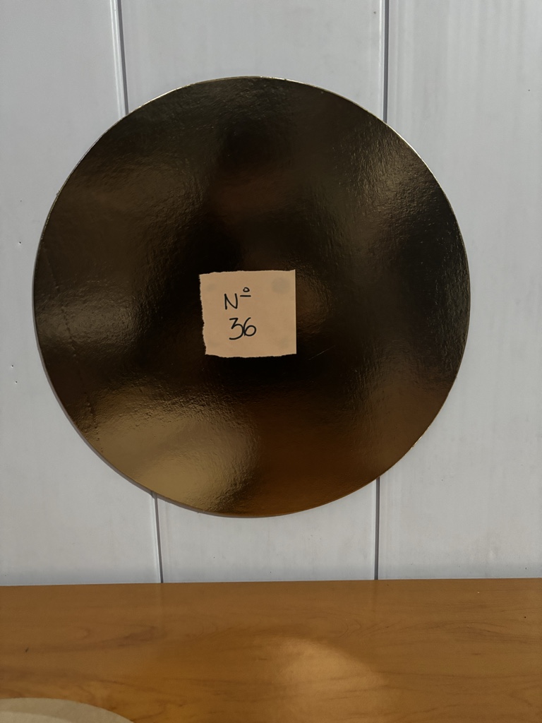 Discos Dorados 36cm x50uds