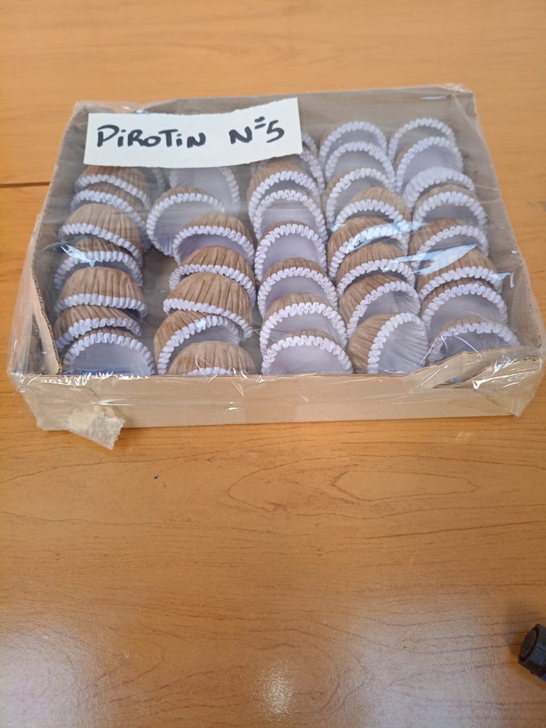 Pirotin N5 Blanco x1000uds