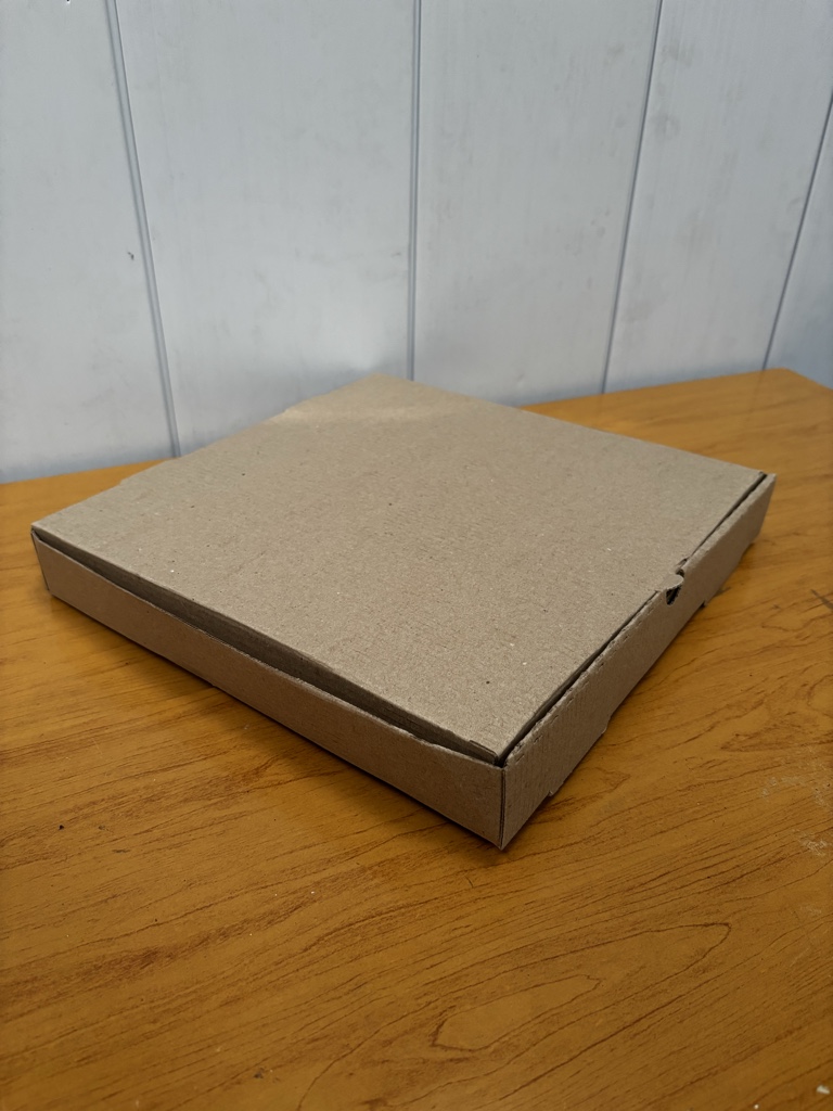 Cajas De Pizza marrones x50uds