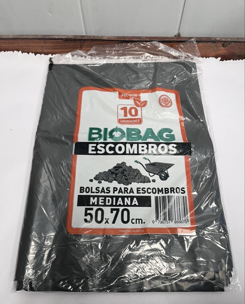 50x70 Escombro x paquetes (x10uds)