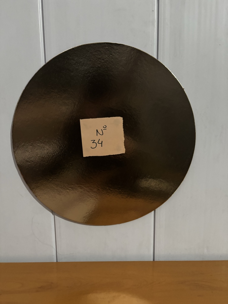 Discos Dorados 34cm x50uds