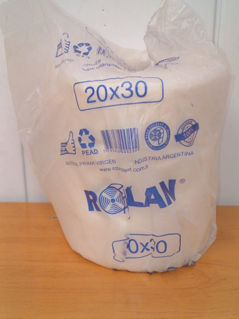 Rolan-Funda Azul-20x30-1,5kg x Rollo