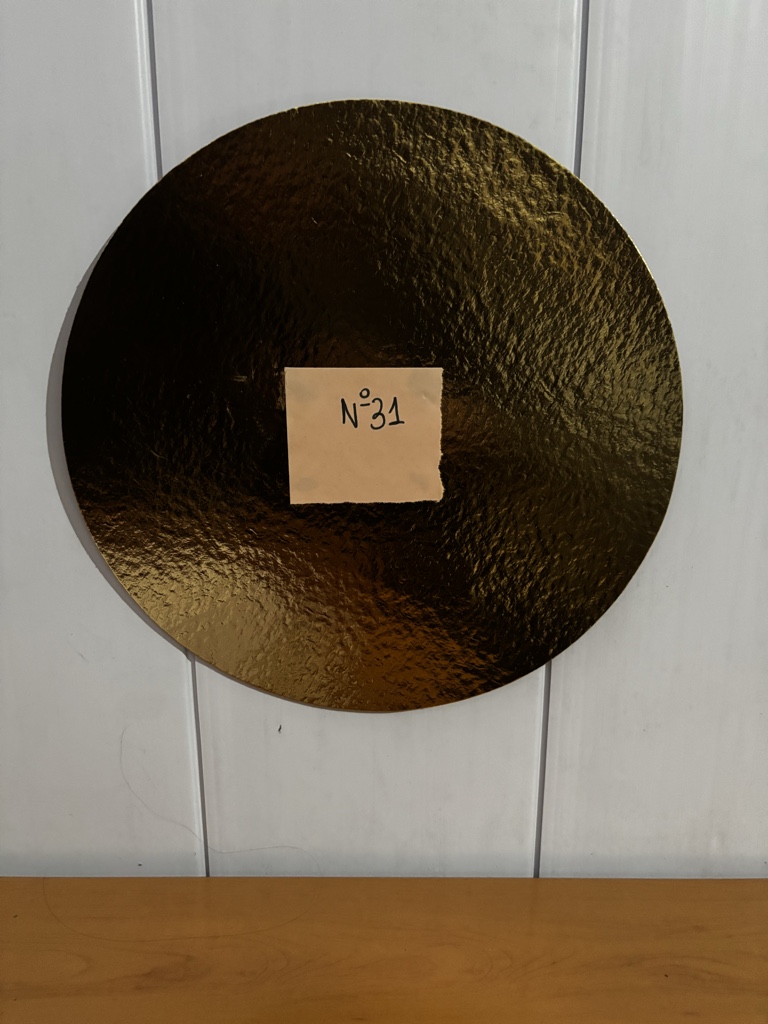 Discos Dorados 31cm x50uds