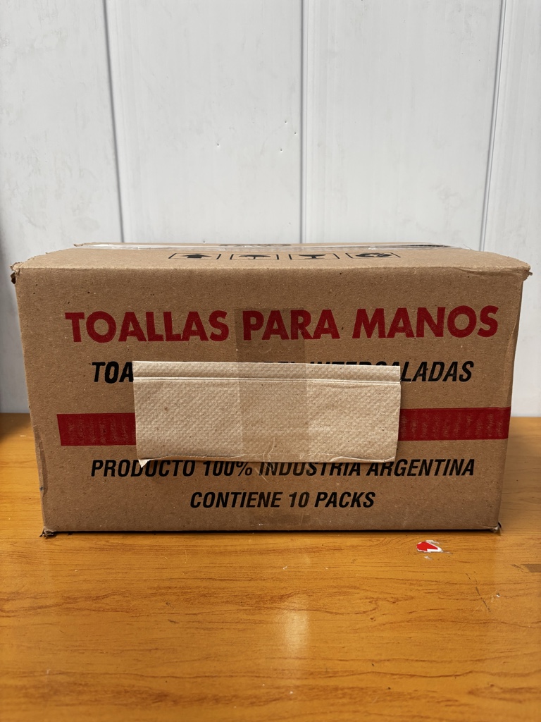 Toallas Intercaladas Beige x800uds