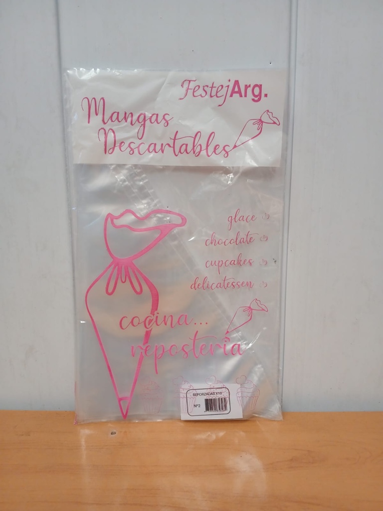 Mangas N-2 x Paquete 10uds