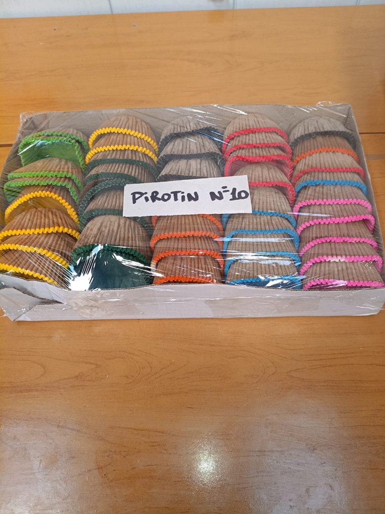 Pirotines N10 Pleno x1000uds