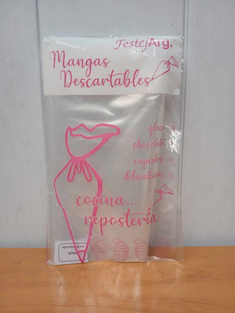 Mangas N-60 x Paquete 10uds