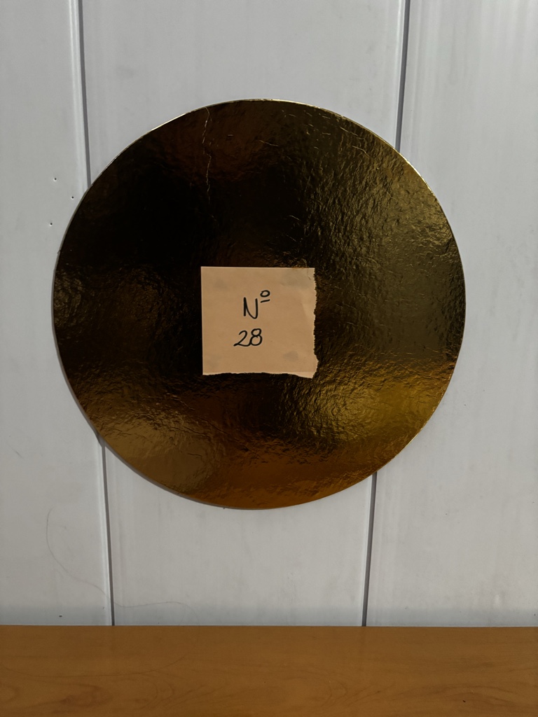 Discos Dorados 28cm x50uds