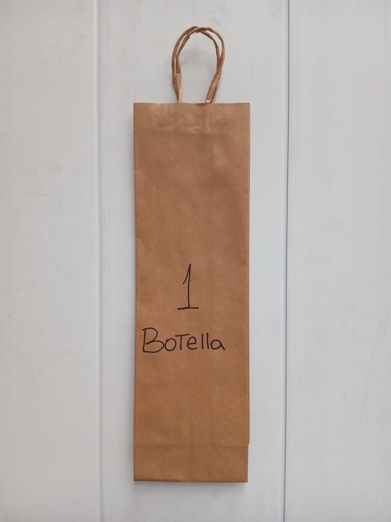 Bolsas para 1 Botella x100uds
