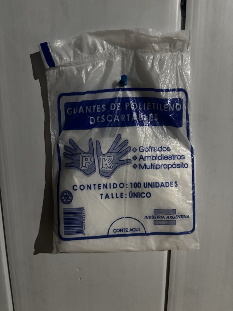 Guantes Polipropileno c/u