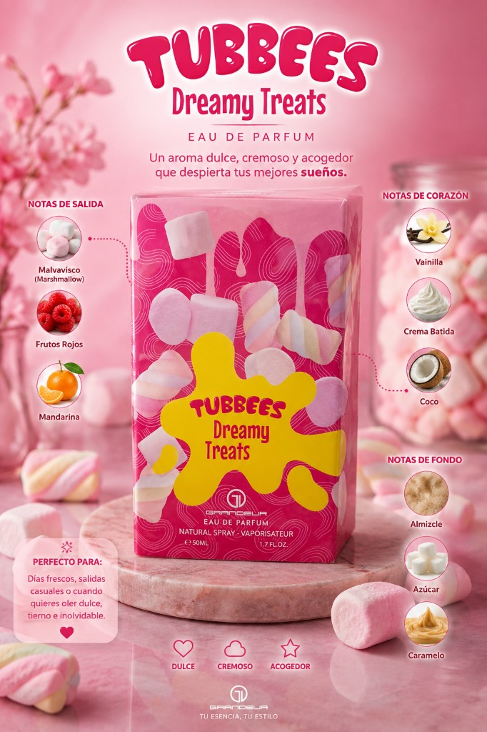 GRANDEUR TUBBEES Dreamy Treats 50 ML