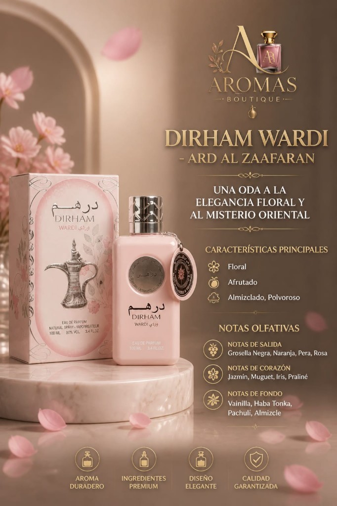 Dirjam Wardi lataffa 100 Ml. 3.4floz