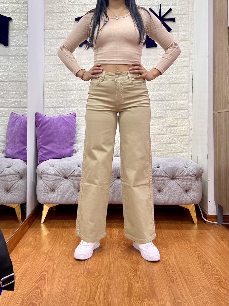 Wide Leg Kaki