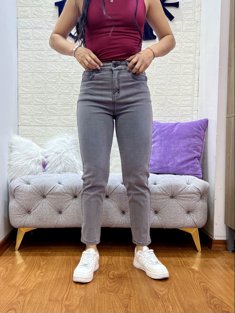 Mom Jean Gris