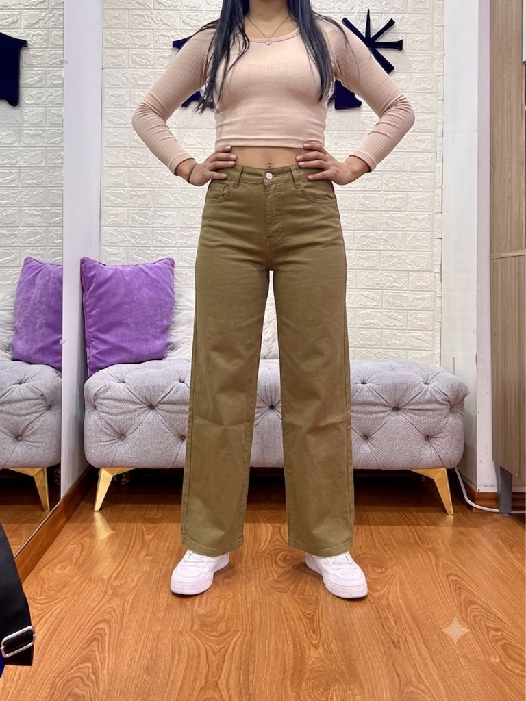 Wide Leg Camel