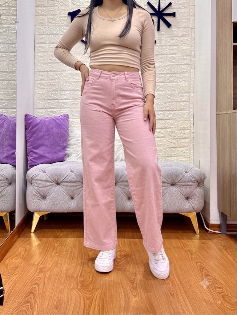 Wide Leg Rosado